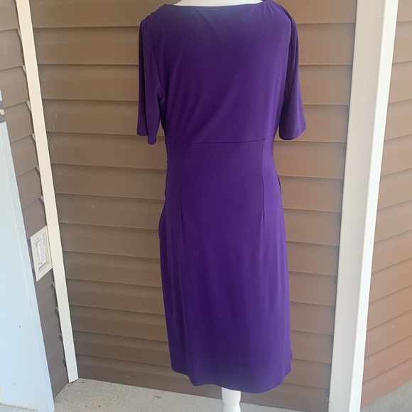 Evan Picone  faux wrap dress - Picture 5 of 11